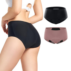 CARER washable underwear front view shows discreet absorbent design for daily protection.