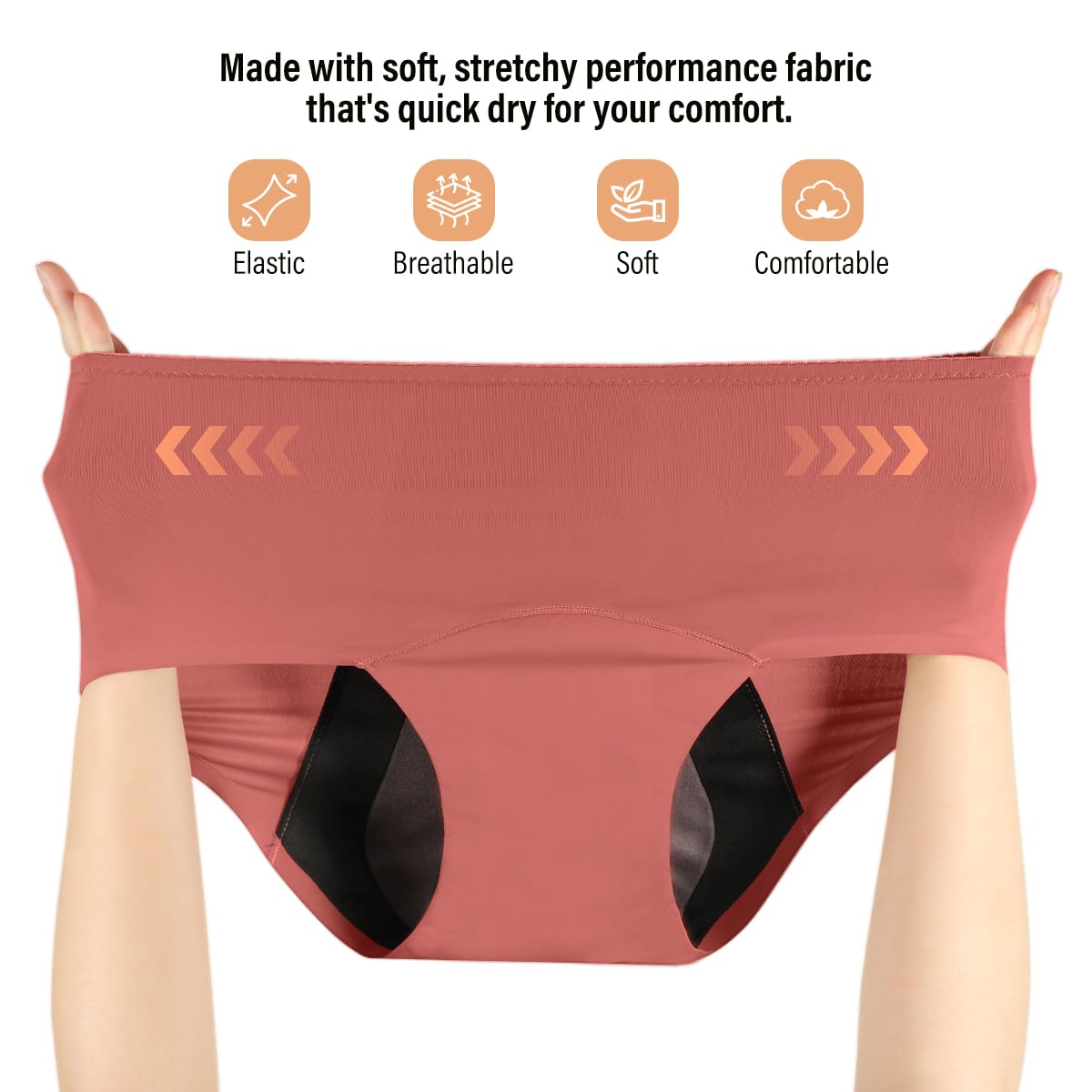 CARER washable and reusable underwear for long-lasting use.