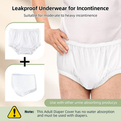 CARER waterproof diaper cover with soft nylon fabric for comfortable all-day wear
