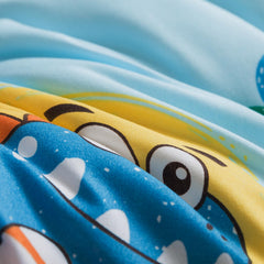 Caressma pillowcase 20x30 close-up showcasing standard toddler pillow fit