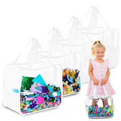 Carpetbox 4 pack extra large toy storage bags keep your playroom organized.