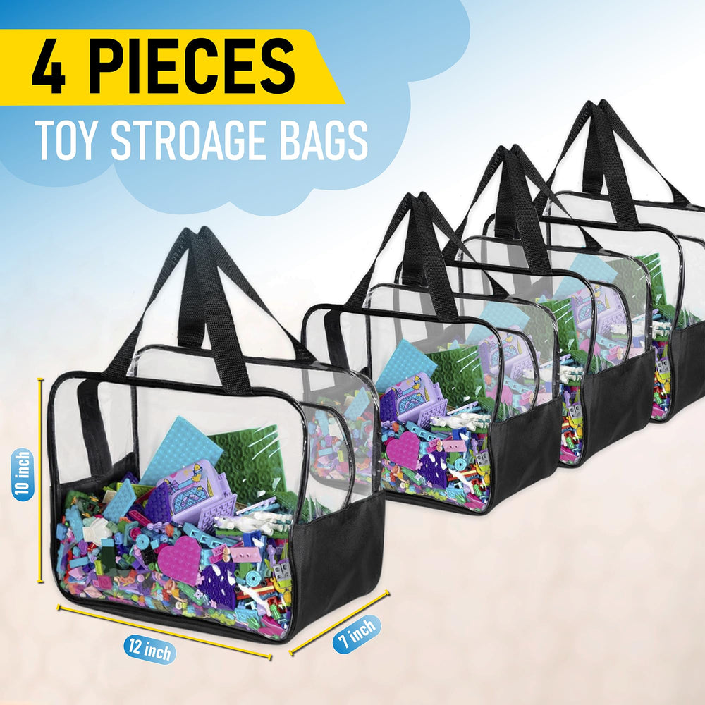 CARPETBOX quick-access playroom bin with handle for tidy spaces.