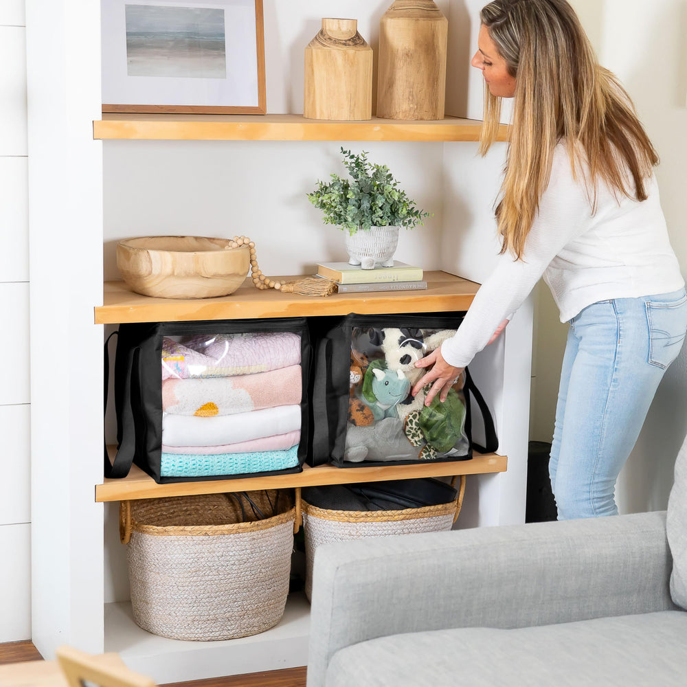 CARPETBOX versatile storage for toys, blocks, and clothing in playrooms