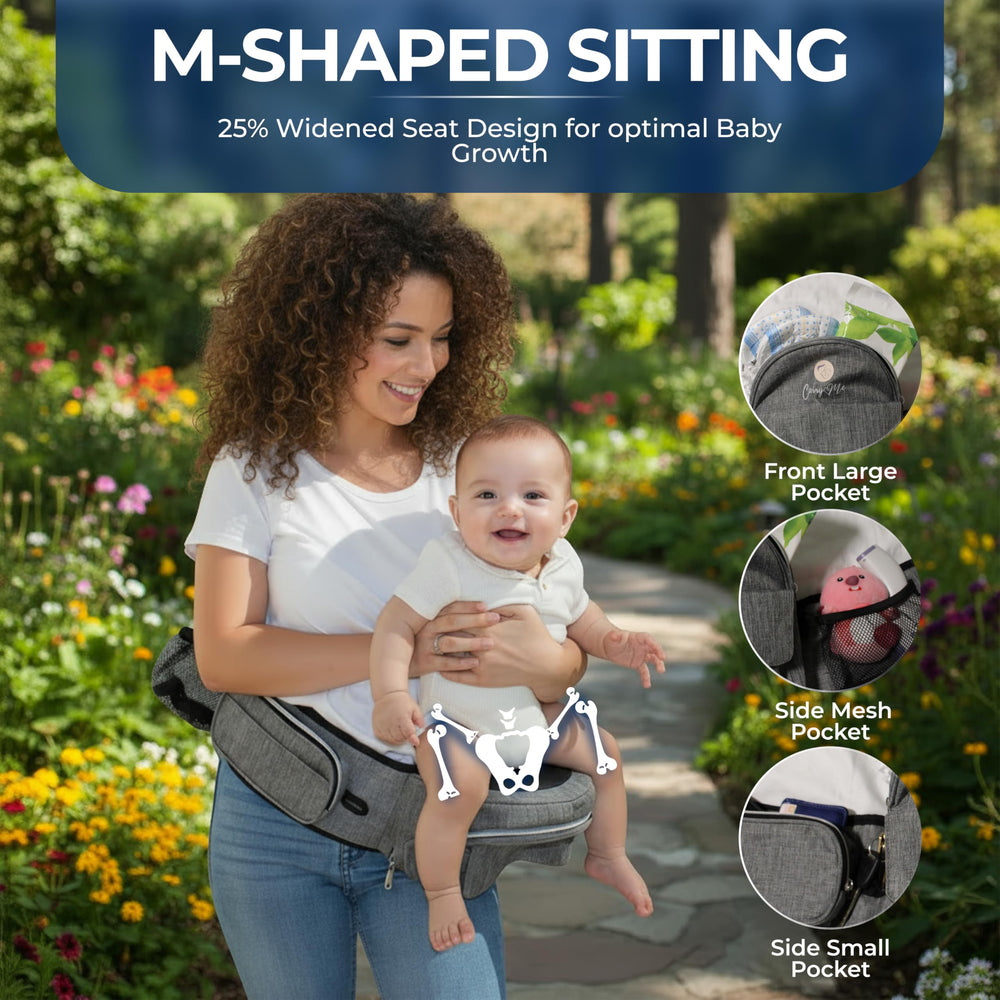 CarryMe extender in action for quick newborn adaptation.