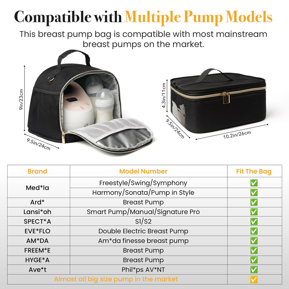 CarryWise wearable pump bag fits Spectra S1/S2 for versatile daily pumping.