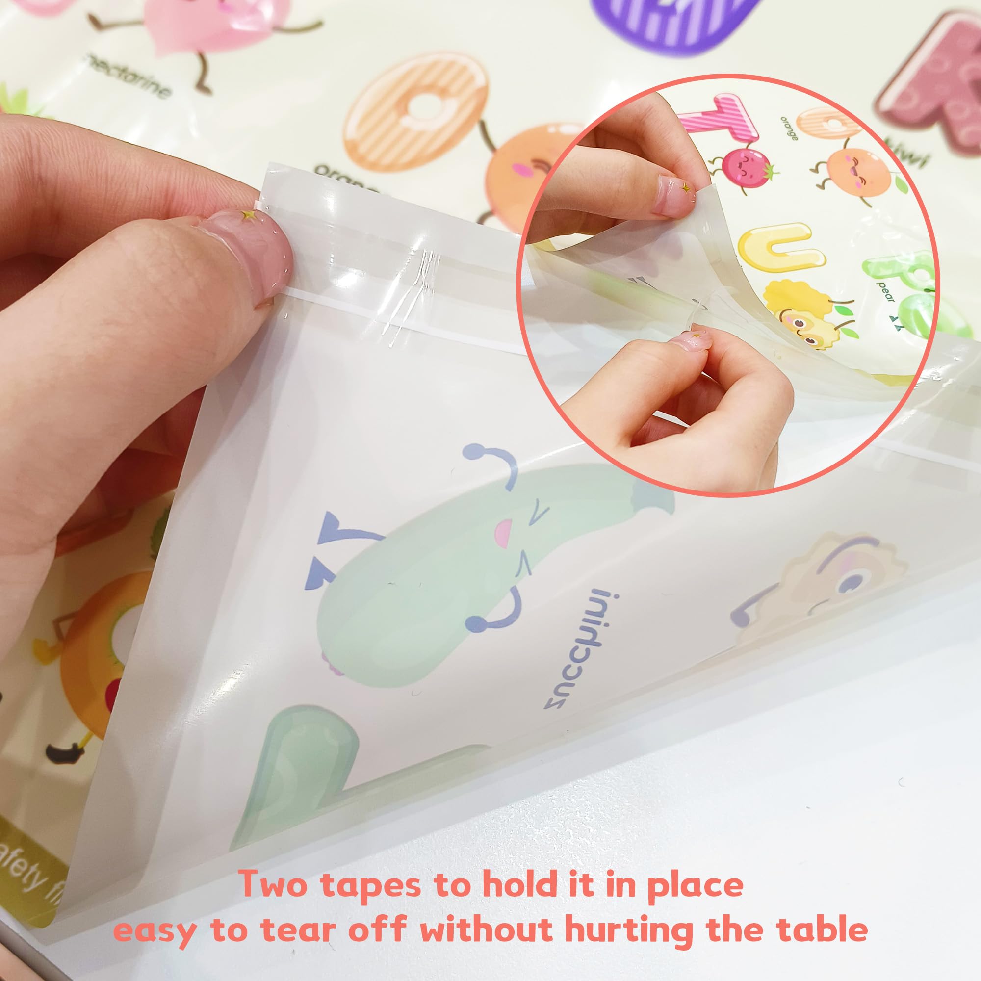 CartaChic disposable placemats shape design adds color and focus to meals.