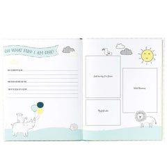 Carter's gift box with memory book presents a ready-to-gift baby shower keepsake