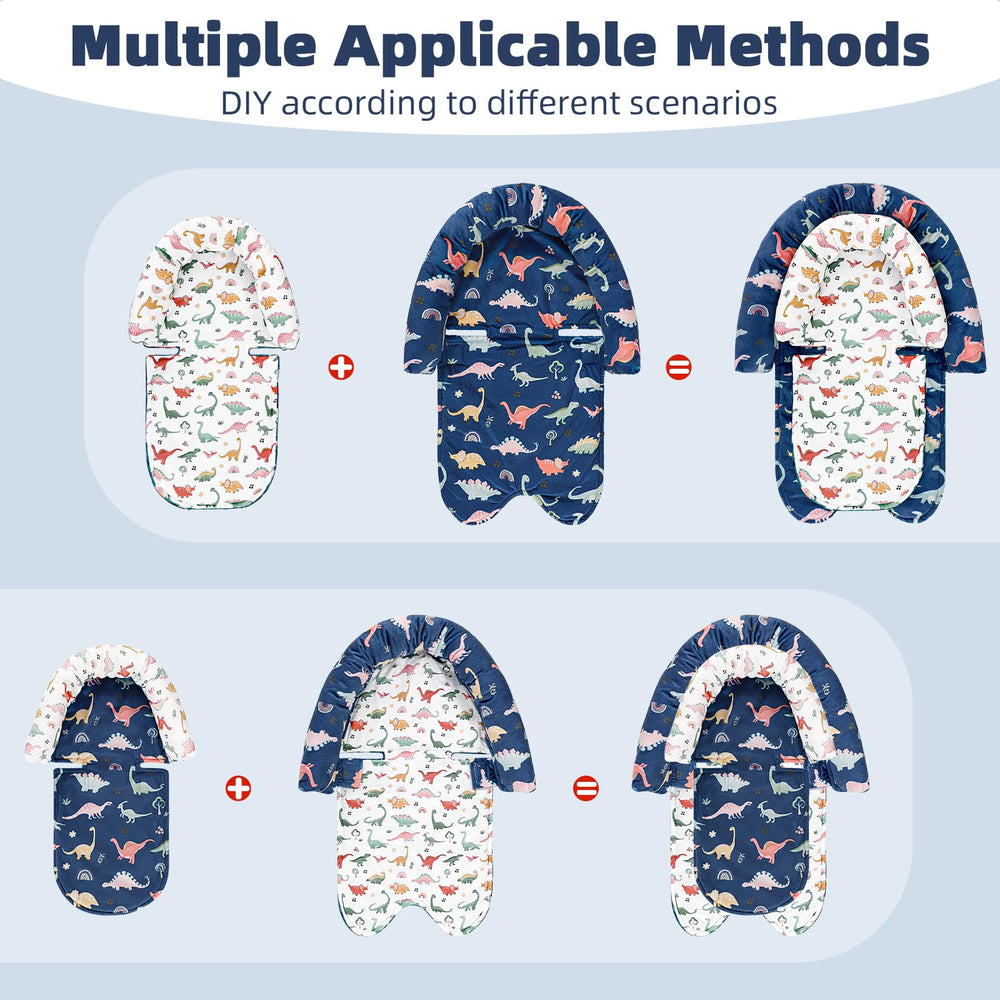 CARUILI 2-in-1 infant cushion insert enhances comfort and versatility