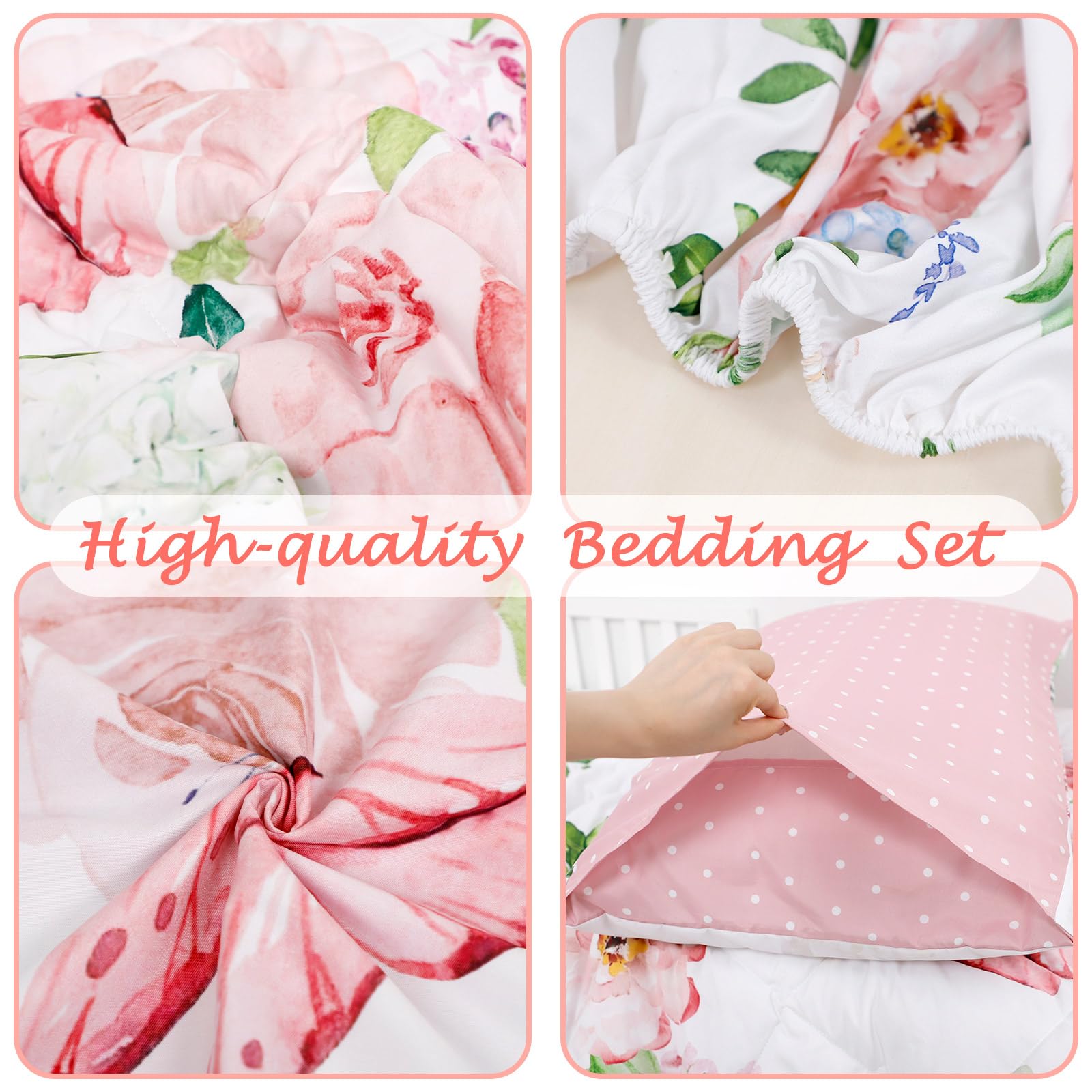 CARUILI butterfly design bedding set enhances coordinated room decor