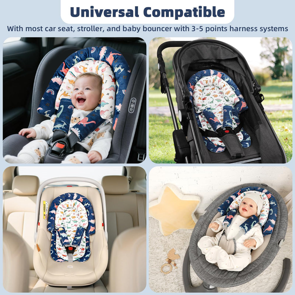 CARUILI easy-install design fits 3- or 5-point harness systems