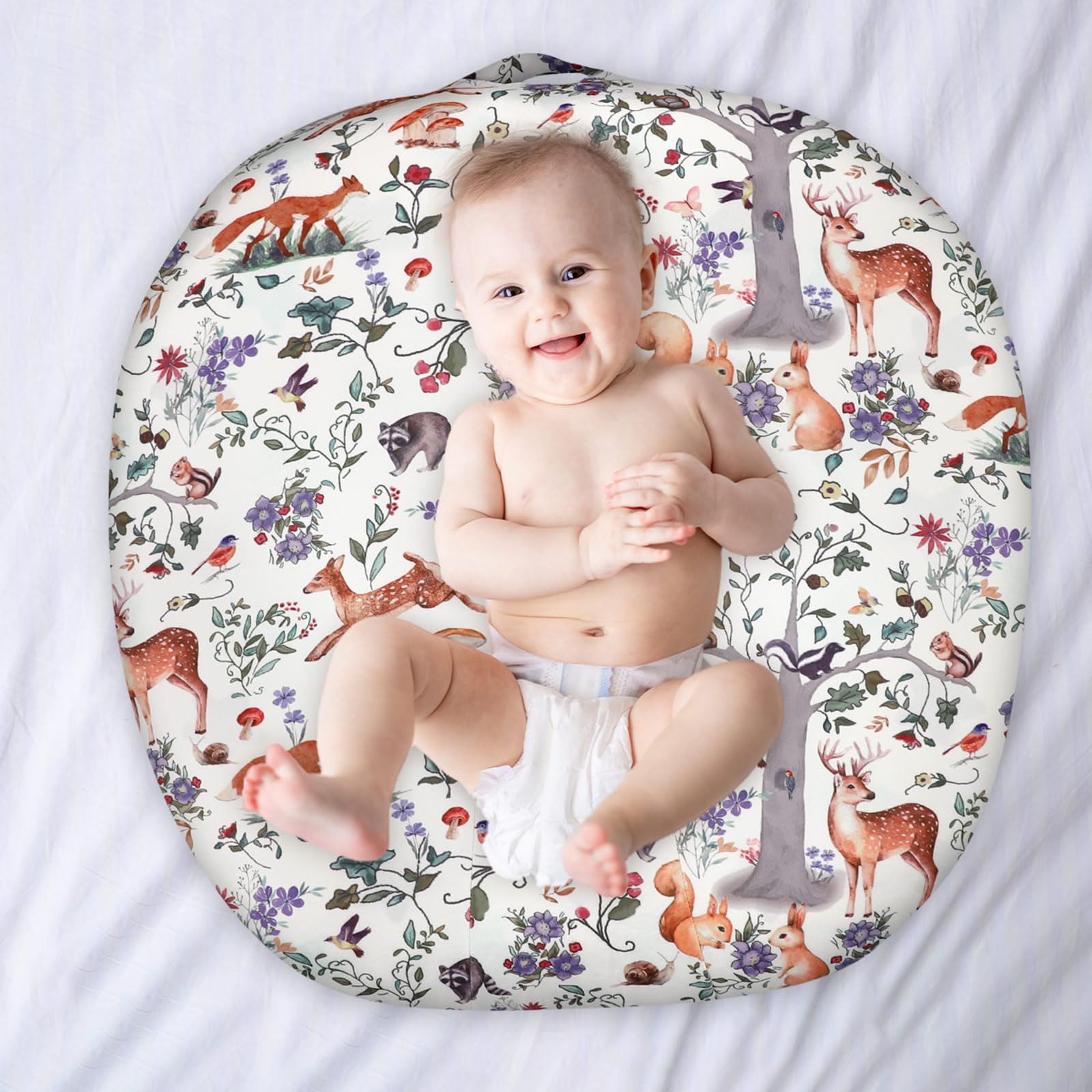 CARUILI two-sided design offers versatility and cozy Minky on the reverse.