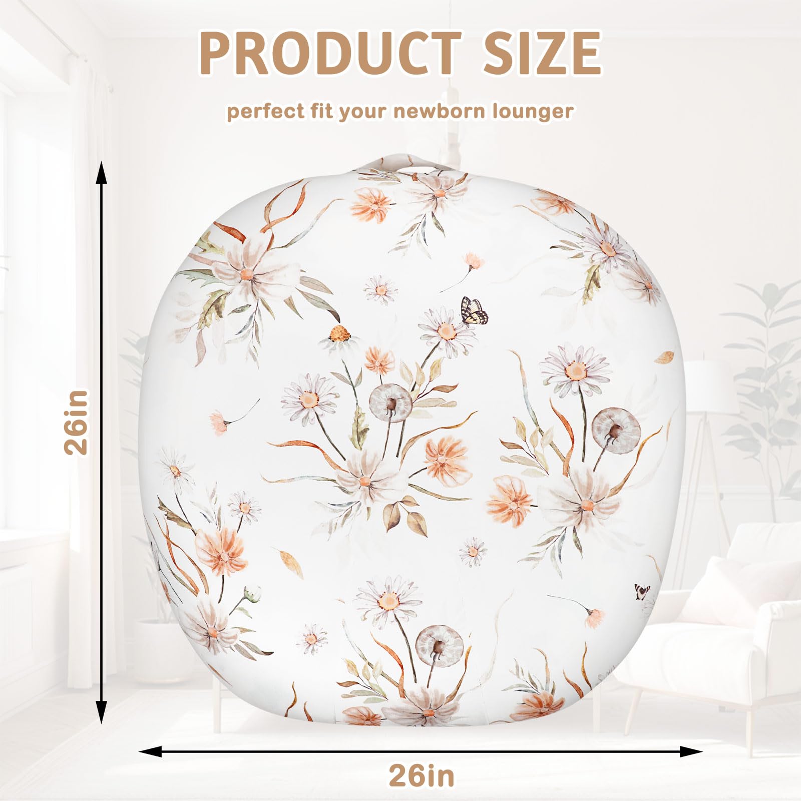 CARUILI lounger cover reversible design for quick styling changes.