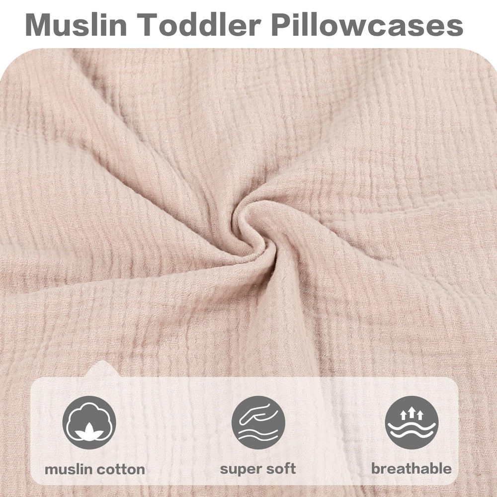 Close-up of CARUILI muslin fabric showing plush softness and breathable weave.