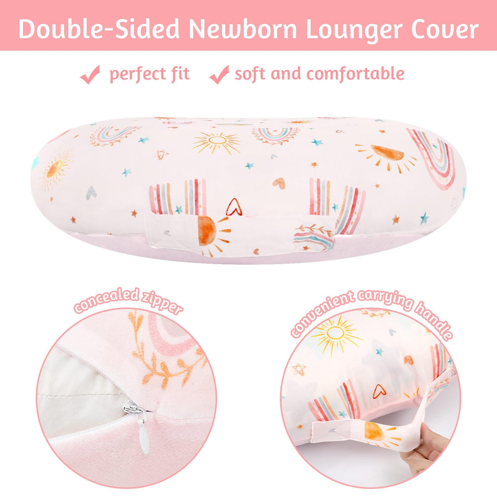 CARUILI 26x26 cover fits most round loungers for a snug look.