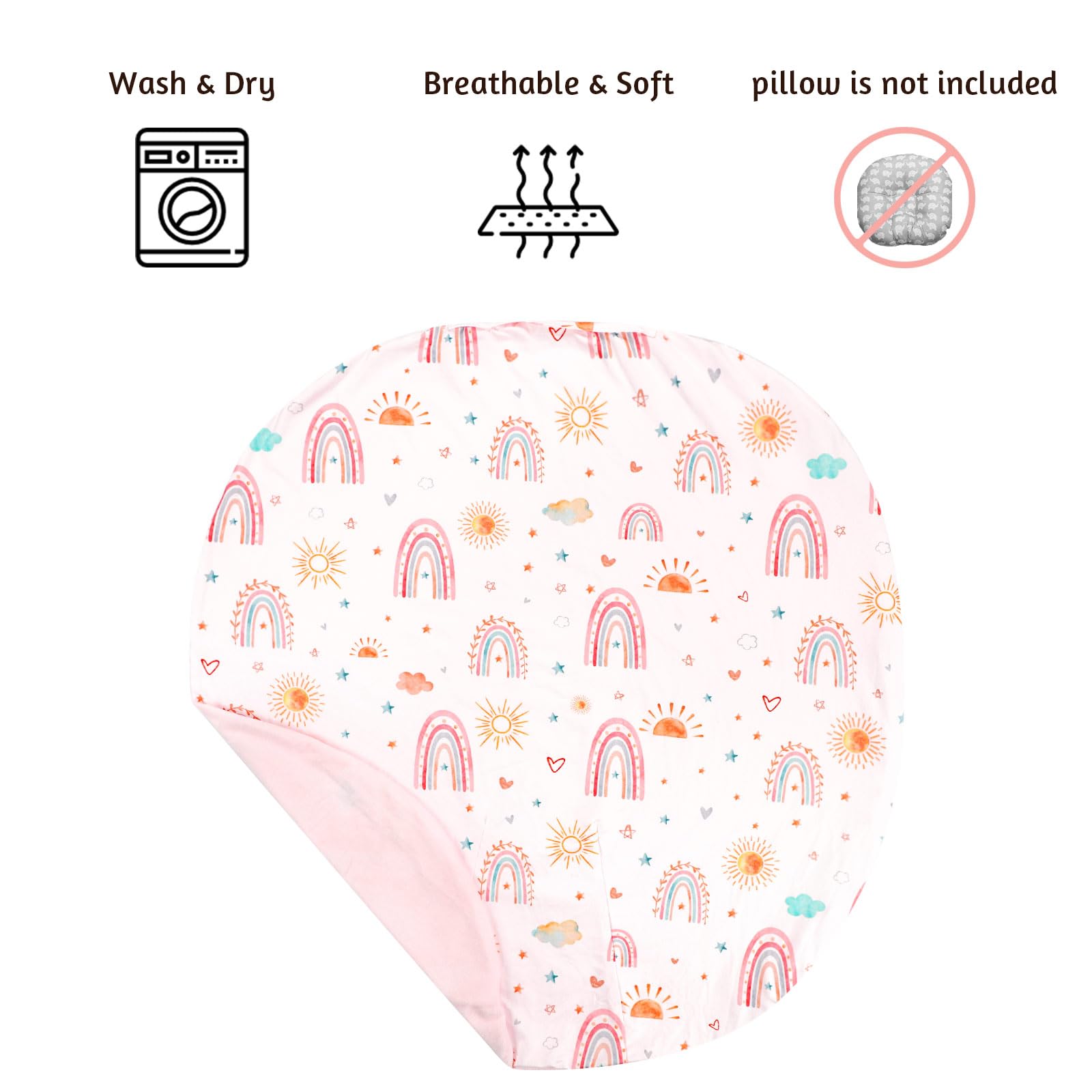 CARUILI soft fabric blend is gentle against baby skin.