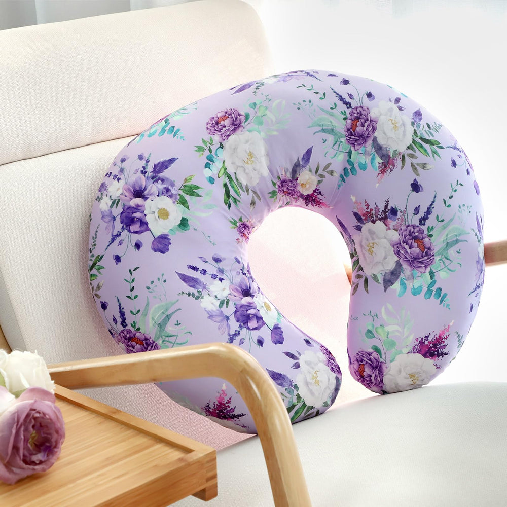 CARUILI nursing pillow cover removable slipcover for easy maintenance