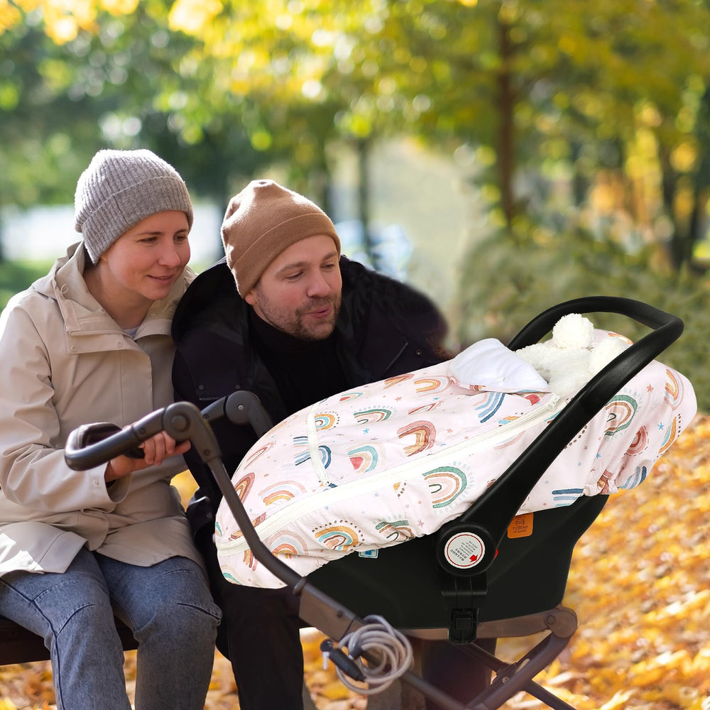 CARUILI baby car seat cover makes a thoughtful gift for new parents