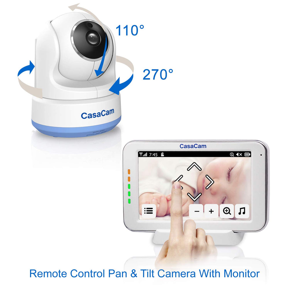 BM200 two way audio feature for remote baby conversation