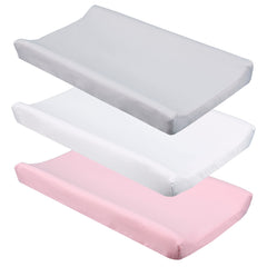 CaSaJa changing pad cover with snug-fit contoured design for secure baby changes