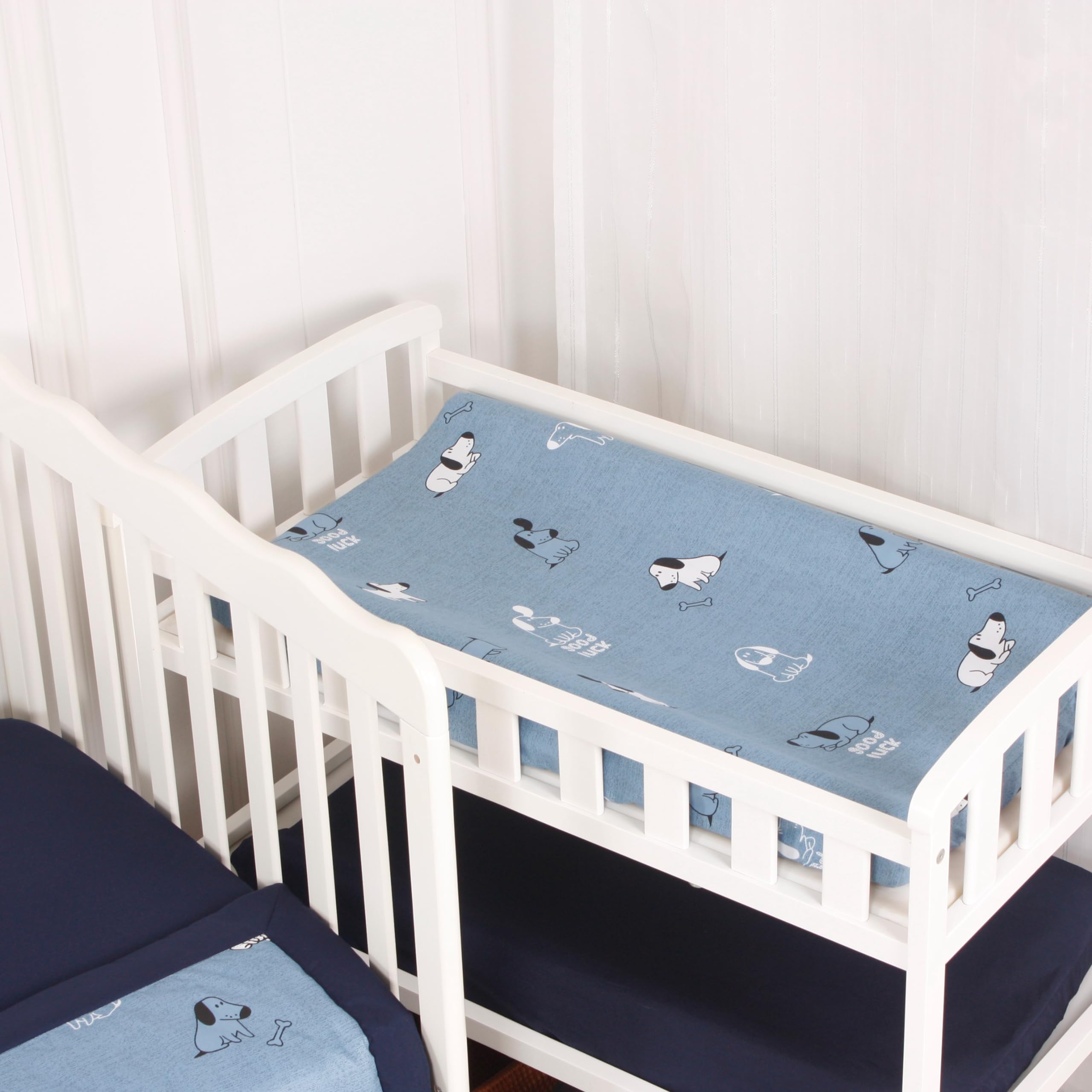 CaSaJa changing pad covers ready for quick diaper changes