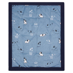 CaSaJa quilted comforter close-up displaying soft microfiber texture