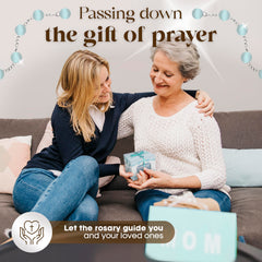 Cascade Goods blue baptism gift for boys, a meaningful milestone keepsake