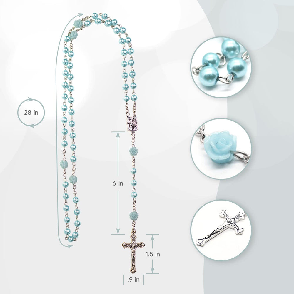 Cascade Goods blue baptism gift for girls, a cherished christening memento