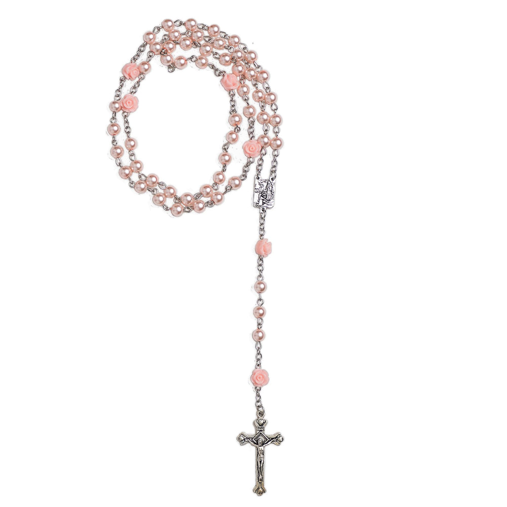 CASCADE GOODS Dual-rosaries set for boy or girl baby blessings