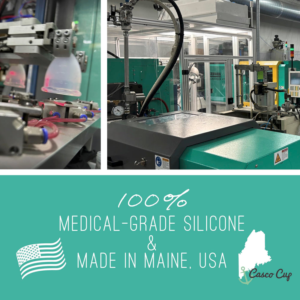 Casco Cup proudly made in Maine in an FDA-registered facility