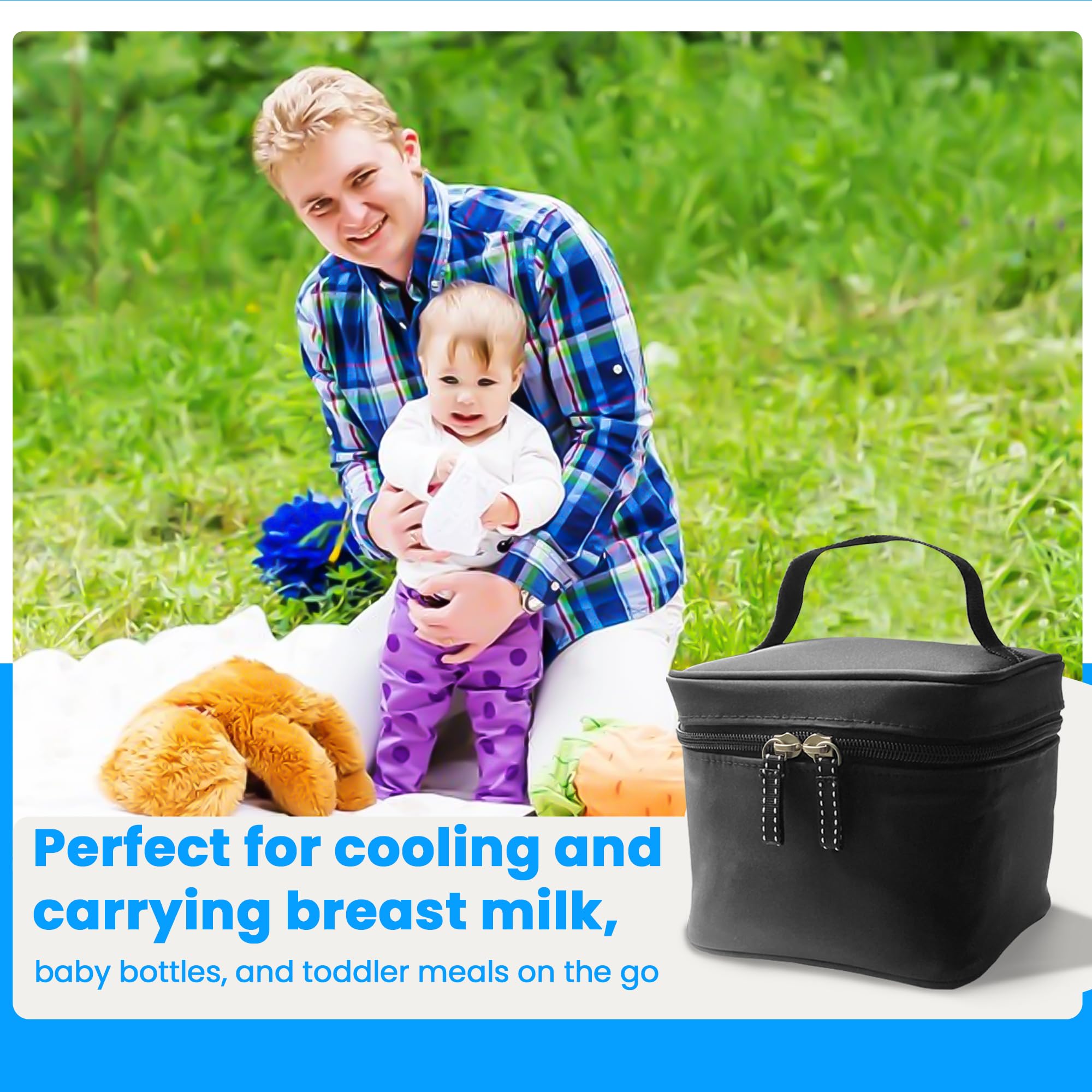 Case Concepts Baby Cooler Bag versatile use for bottles and food