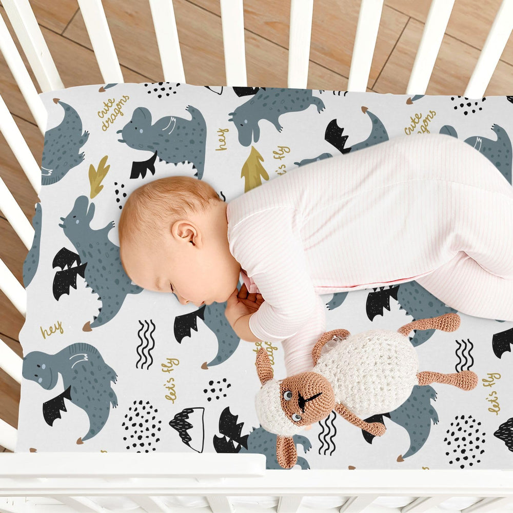 CaTaKu mini crib pocket fits 5 to 9 inch mattresses for versatile use.