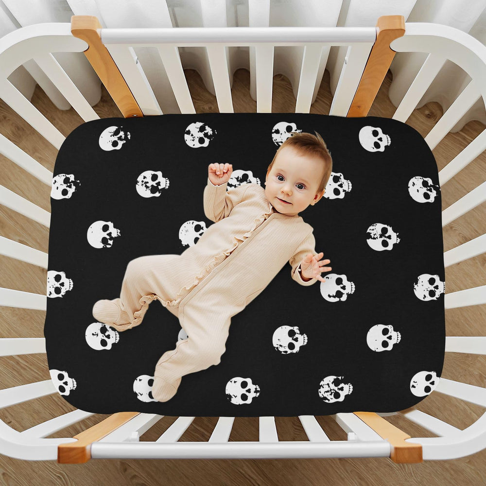 CaTaKu mini crib sheet as a thoughtful baby registry gift idea