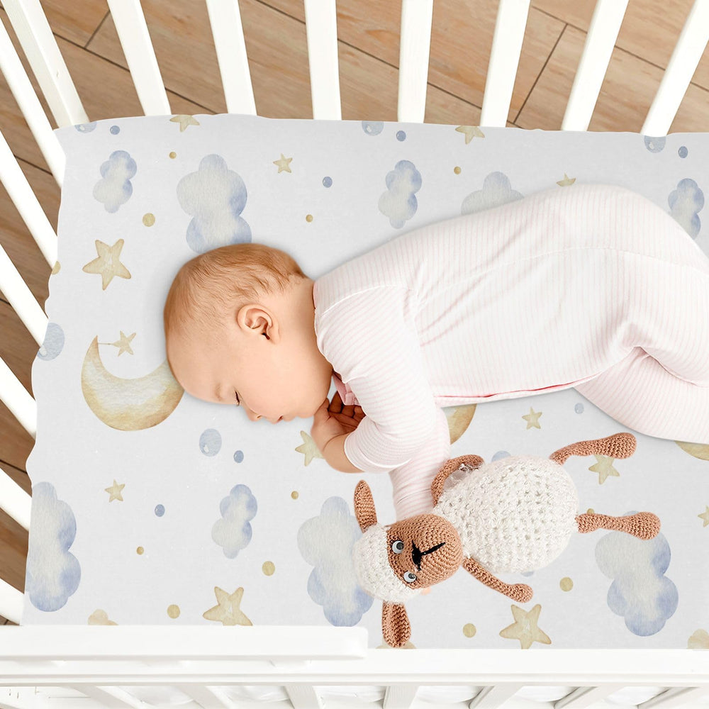 CaTaKu soft breathable fabric highlighted for comfy baby sleep.