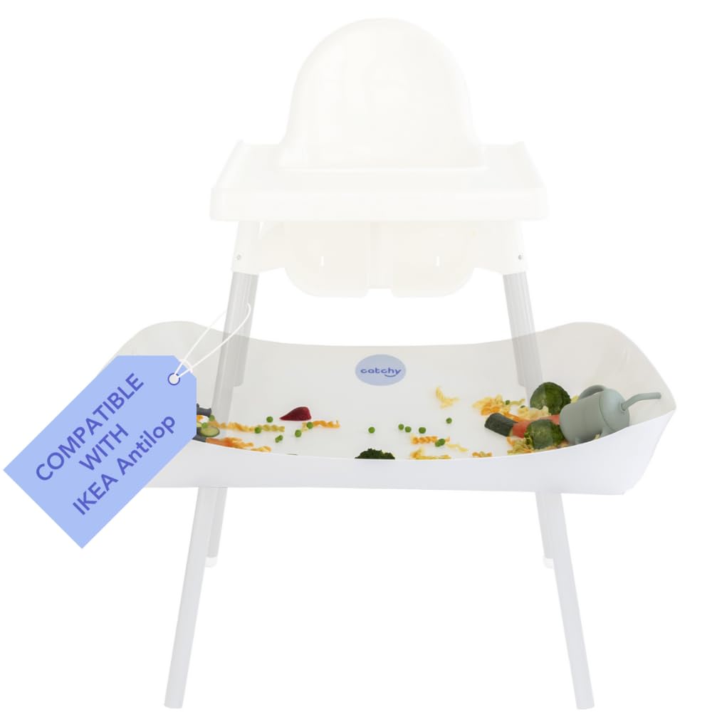 Catchy Food Catcher on Antilop provides compatible protection for mealtime mess.