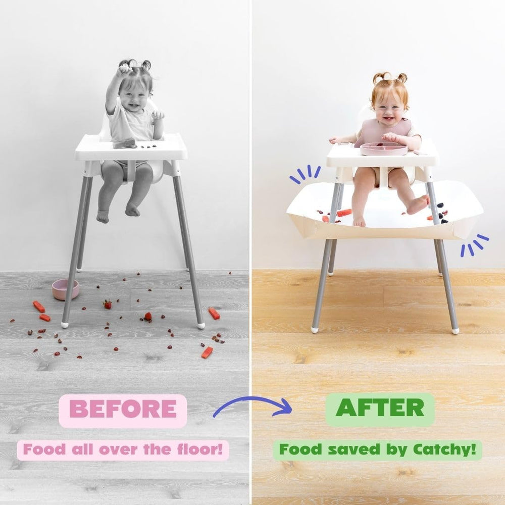 One-time installation stays secure, avoiding shifting mats during meals.