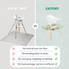 Catchy one-time installation stays on the chair for years