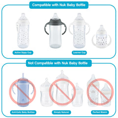 Cathill soft silicone spout supports gentle sipping for teething gums.