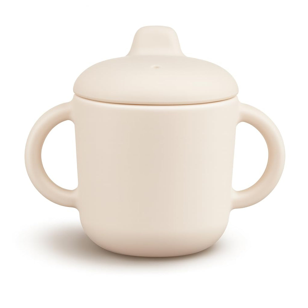 Catii sippy cup with handles, 5oz, easy grip for tiny hands.
