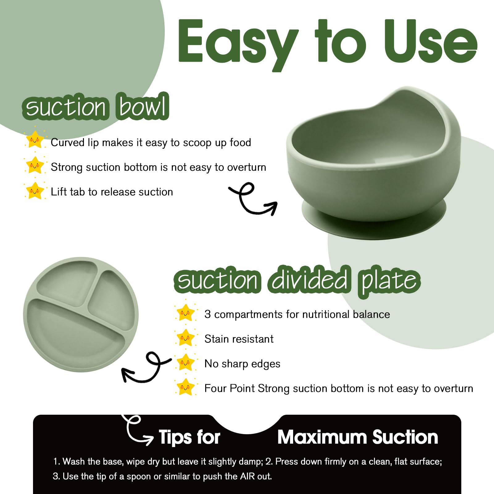 Catvegue fruit feeder with lid introduces soft textures safely for babies.