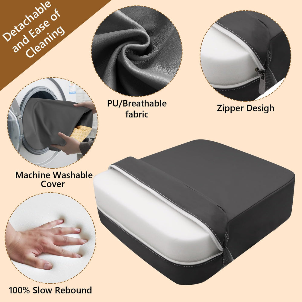 CAVWVTYU booster seat travel pack demonstrates portability for meals away from home