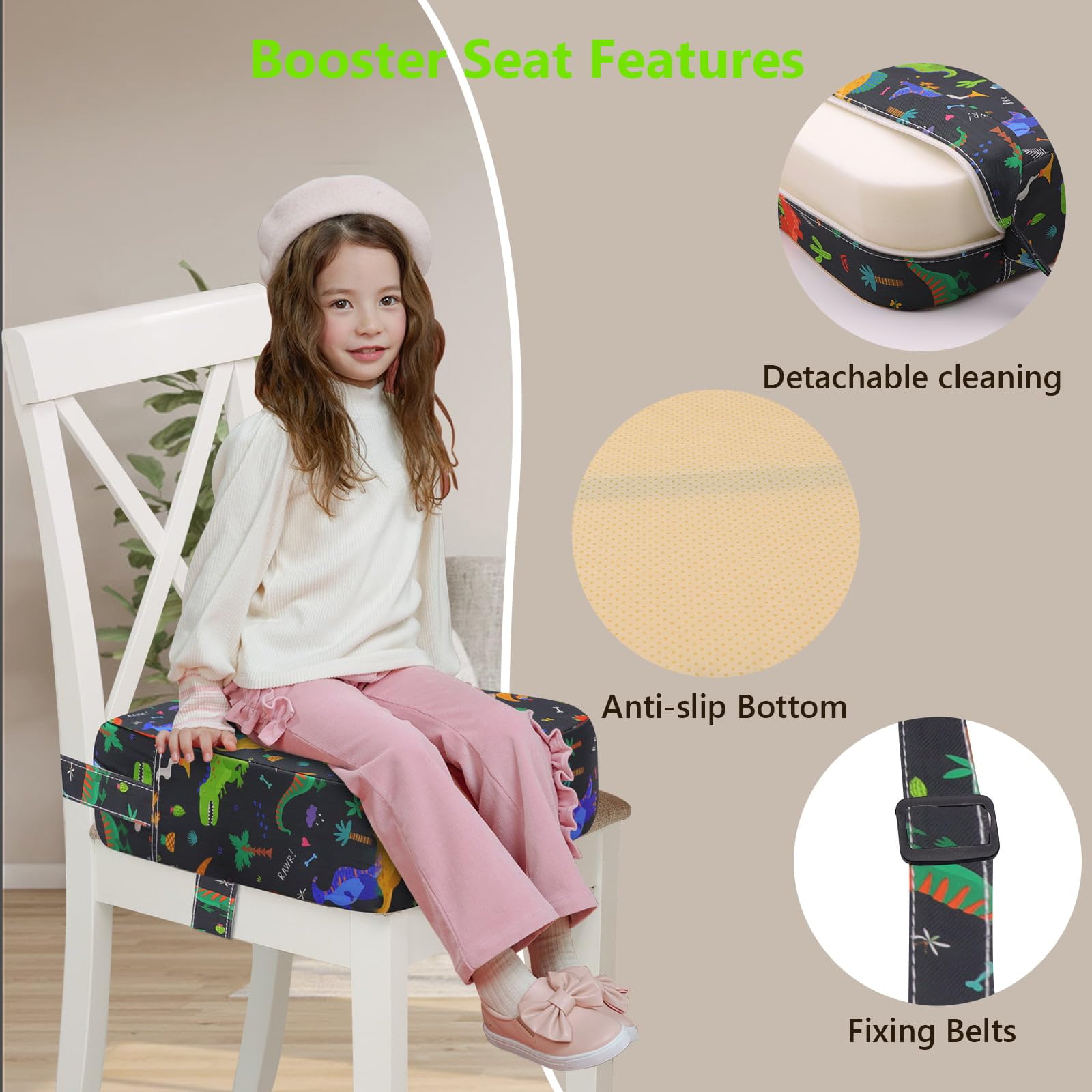 CAVWVTYU removable cover is machine washable for quick refresh