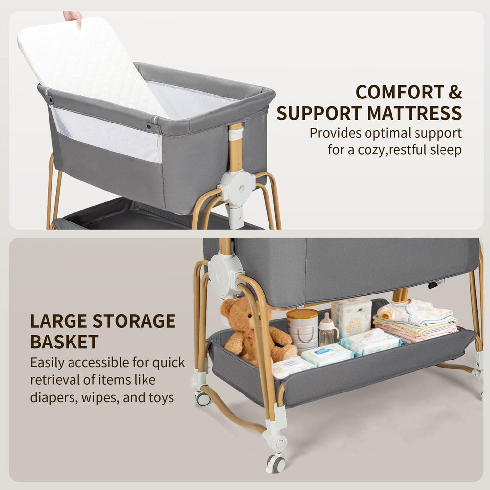 Cbcvvaer rocking cradle mode provides gentle soothing for newborns.