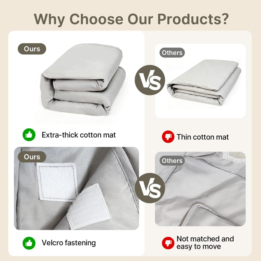 Cbcvvaer 360-degree mesh for clear visibility and supervision.