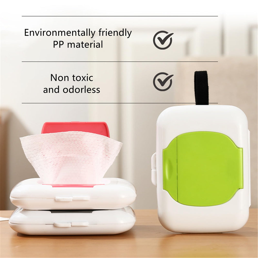 Cbhoktyue travel wipes pouch hangs securely for quick access during outdoor outings.