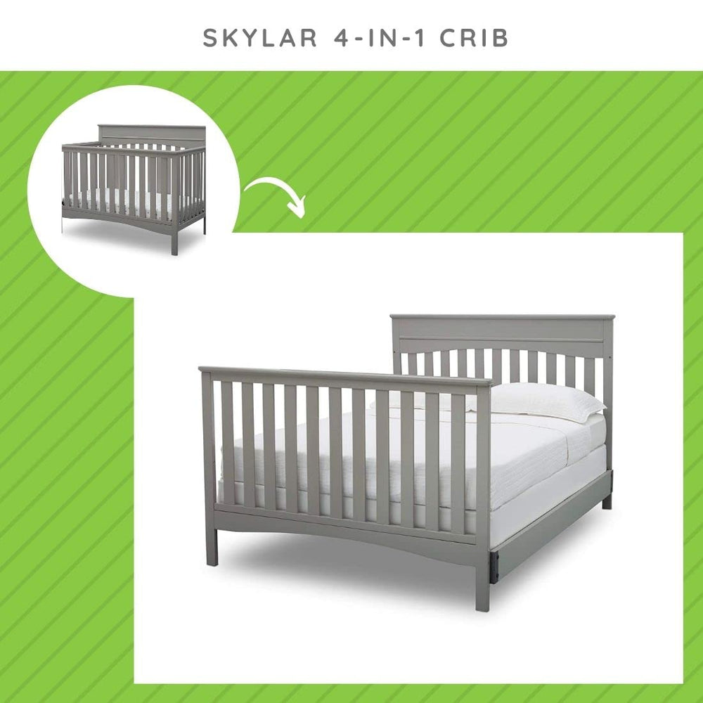 CC KITS hardware and slats for Skylar conversion — clear installation