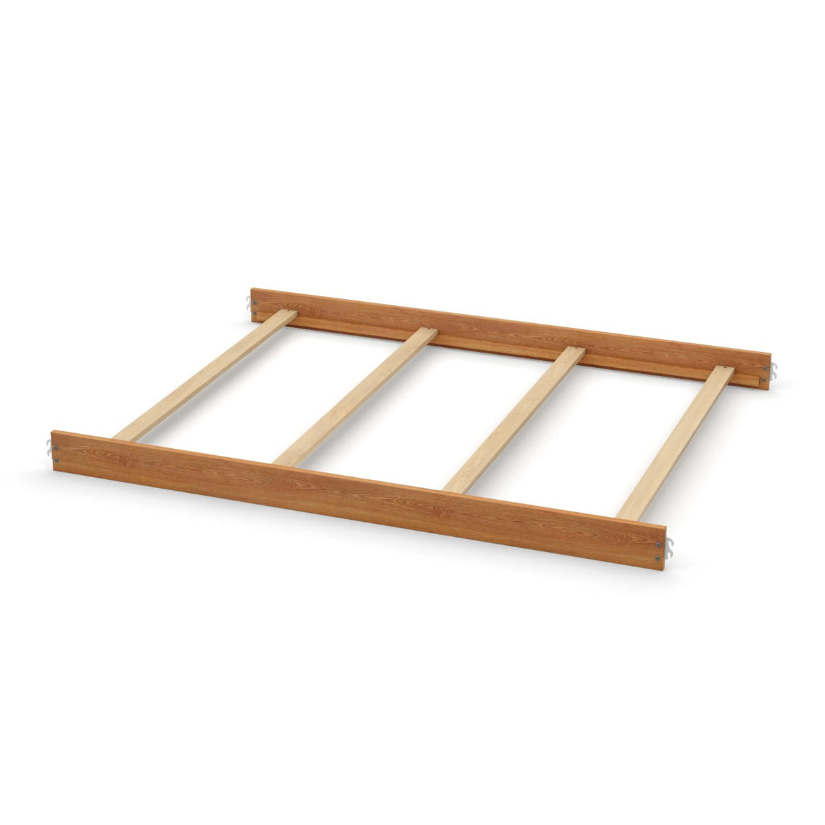 CC KITS full-size conversion bed rails for Bertini cribs enable a seamless bed transition
