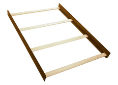 CC KITS full-size conversion bed rails in solid wood with durable finish for longevity