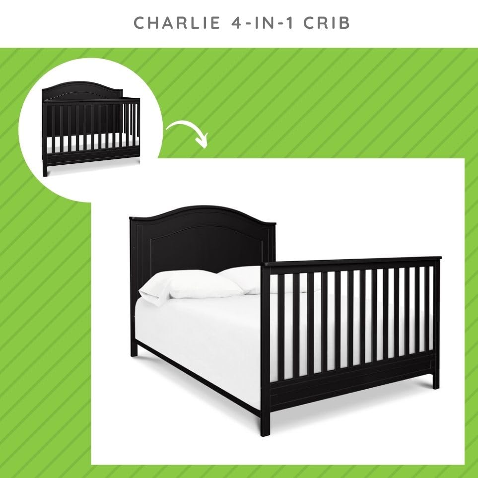 CC KITS full-size bed rails installed with bed frame stability.