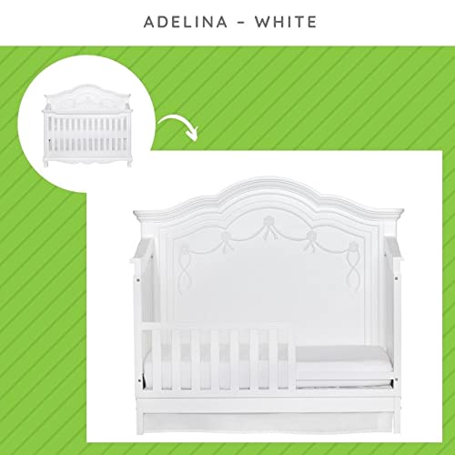 CC KITS Toddler bed transition demonstrates crib-to-bed conversion