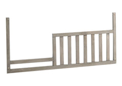 CC KITS Toddler Guard Rail in ash grey finish for a safe crib-to-bed transition.